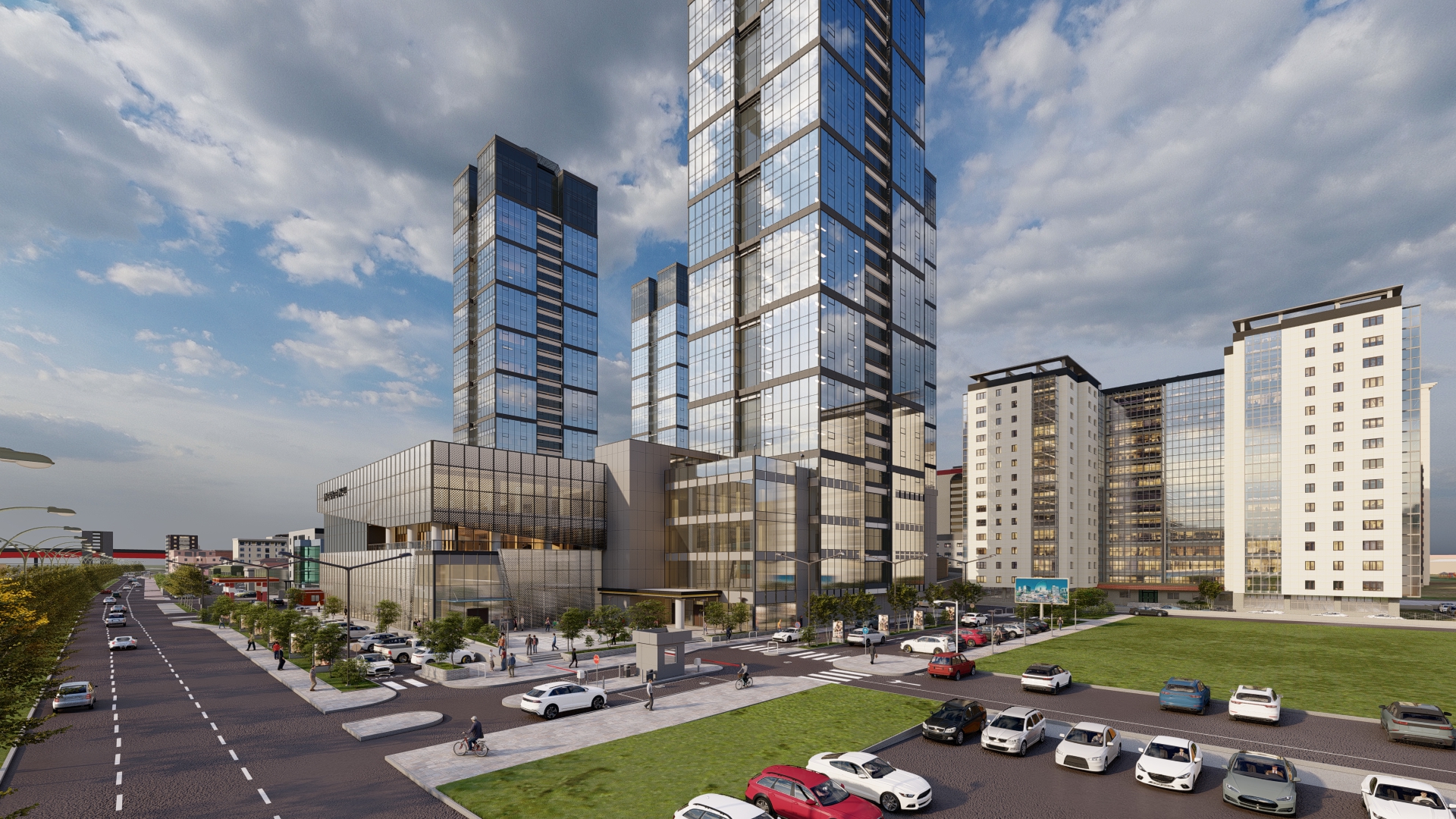 Mall architectural details